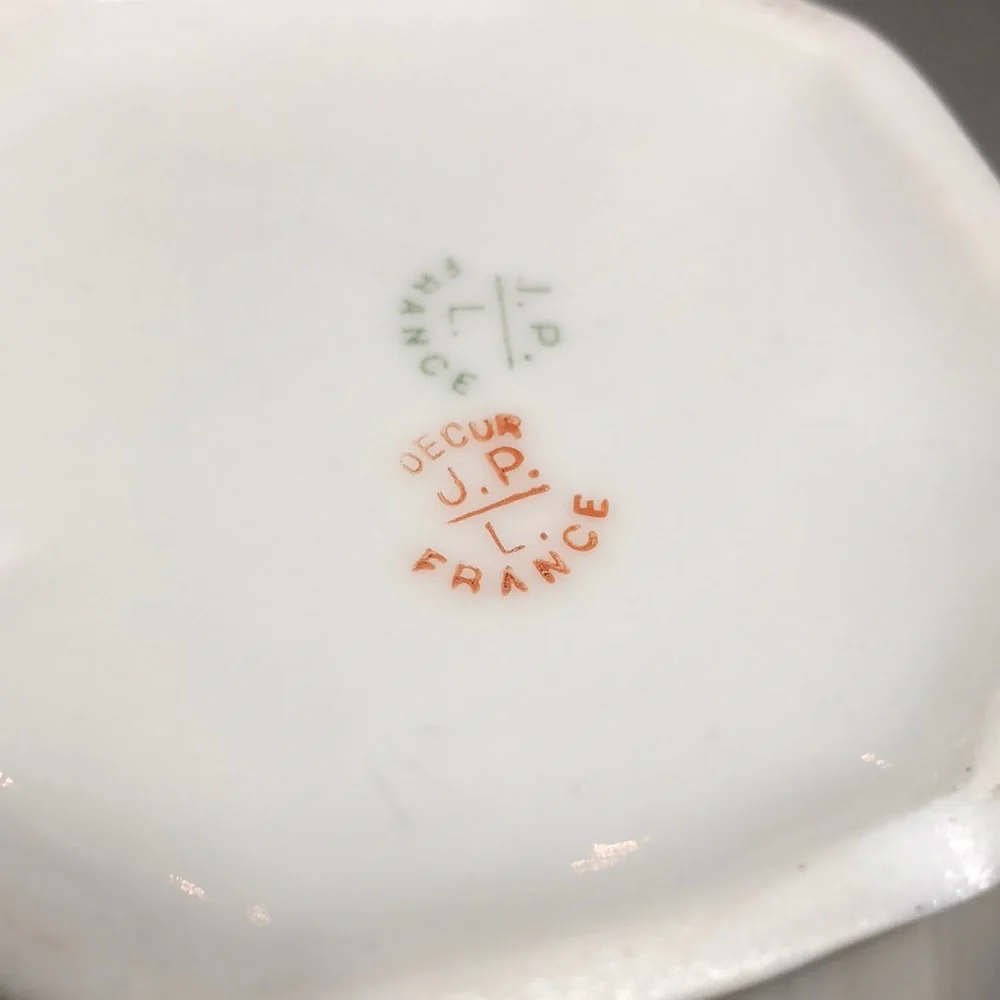 VTG Floral Porcelain Teapot ENGLAND JEAN POUYAT LIMOGE’S - Picture 11 of 11